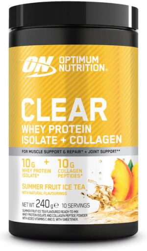 Optimum Nutrition Clear Whey + Collagen 240 Gr