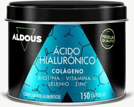 Aldous Bio Colageno + Acido Hialuronico Vitamina C Biotina Zinc Selenio 150 Caps