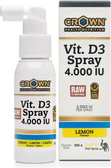 Vitamina D3 Spray 4000 Iu Raw 250 Ml
