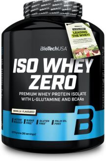 BioTech USA Iso Whey Zero 1816 Gr Prote&iacute;na Sin Gluten