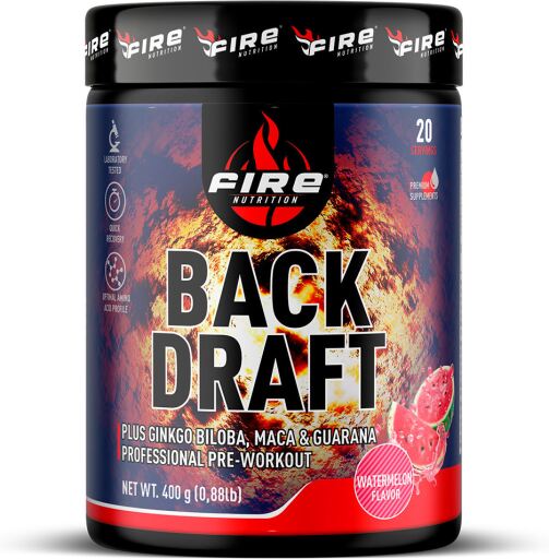 Fire Nutrition Back-draft Preworkout 400 Gr