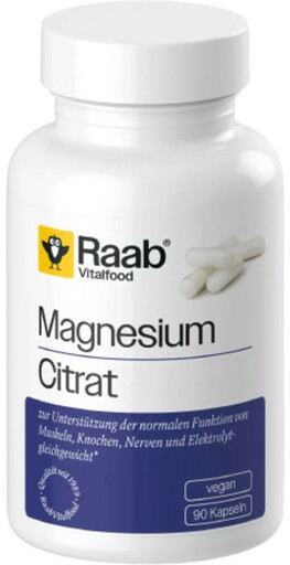 Raab Vitalfood Magnesio Gliscinato 600 Mg 100 Caps Vegan