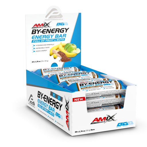 Amix By-energy Bars 20 Barritas X 50 Gr