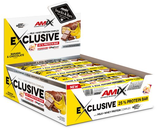 Amix Exclusive Protein Bar 12 Barritas X 85 Gr