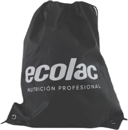 Ecolac Bolsa Cuerdas Negra