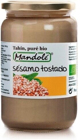 Mandole Pure De Sesamo Tostado 675 Gr Bio