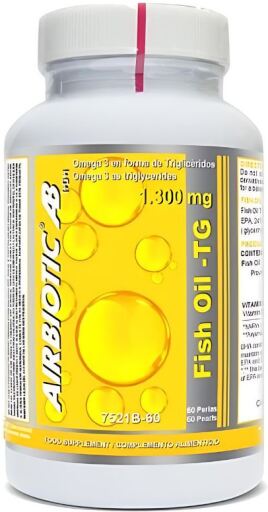 Airbiotic Fish Oil Tg 1300 Mg 60 Caps