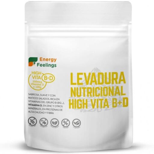 Levadura Nutricional Vita B12+d Copos 130 Gr