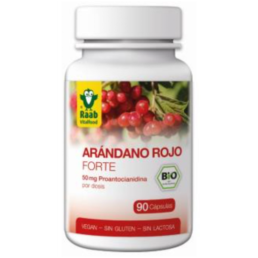 Raab Vitalfood Arandano Rojo Forte 90 Caps Bio Sg Vegan