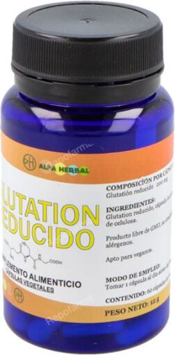 Glutation Reducido 60 Vcaps
