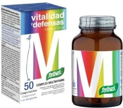 Santiveri Vitalidad Y Defensas 50 Comp