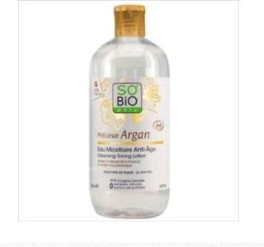 Sobio Agua Micelar Antiedad Acido Hialuronico & Argan Bi