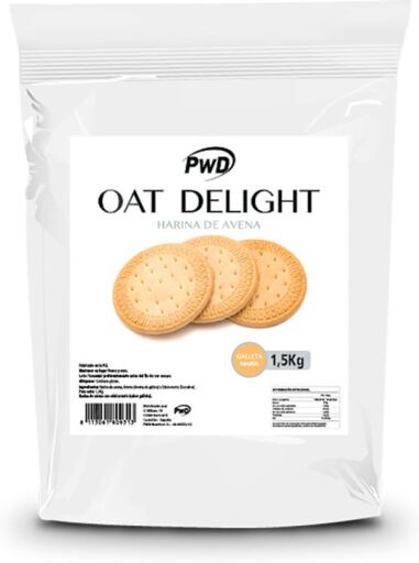 PWD Nutrition Oat Delight Harina De Avena 1.5 Kg