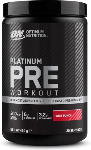 Optimum Nutrition Platinum Pre Workout 420 Gr