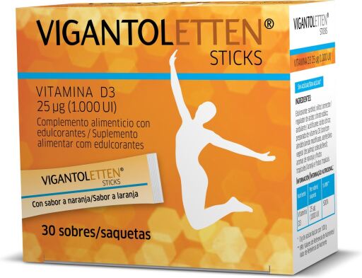 Vigantoletten Vitamina D3 1000ui 30 Sobres
