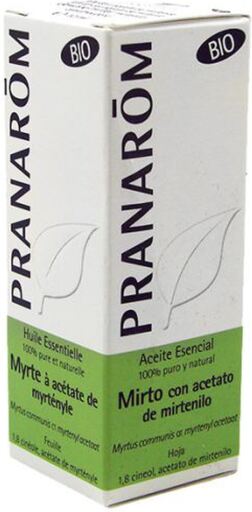 Aceite Esencial De Mirto Con Acetato De Mirtelino 10 Ml De Aceite Esencial