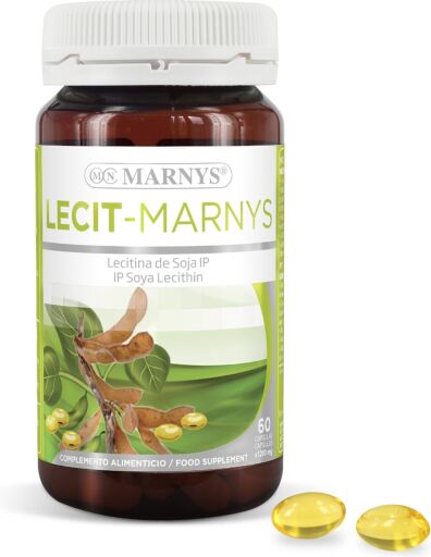 Marnys Lecitina De Soja-lecitmar 60 Perlas De 1200mg