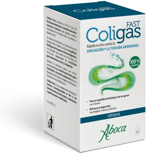 Aboca Coligas Fast 50 Caps