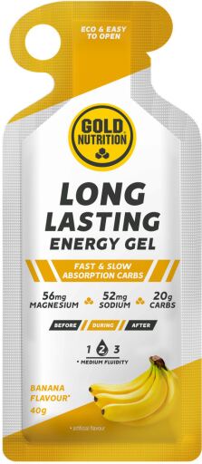 GoldNutrition Long Lasting Energy Gel 16 geles x 40 gr
