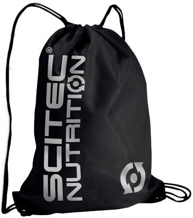 Scitec Nutrition Mochila Negra Con Logo Plateado