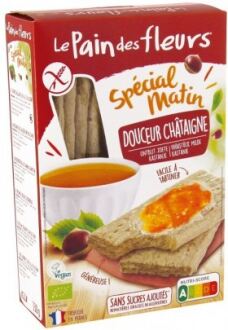 Le Pain des Fleurs Le Pain Des Fleurs Tostada Casta&ntilde;a Special Matin 230 Gr