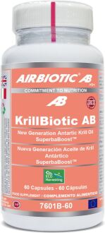 Airbiotic Krillbiotic Ab 590 Mg Ecoharvesting 60 Caps