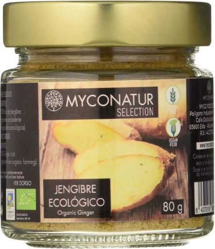 Jengibre En Polvo 80 Gr