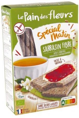 Le Pain des Fleurs Le Pain Des Fleurs Tostadas Special Matin Trigo Sarraceno 230 Gr