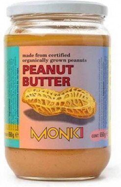 Monki Crema De Cacahuetes 650 Gramos Bio
