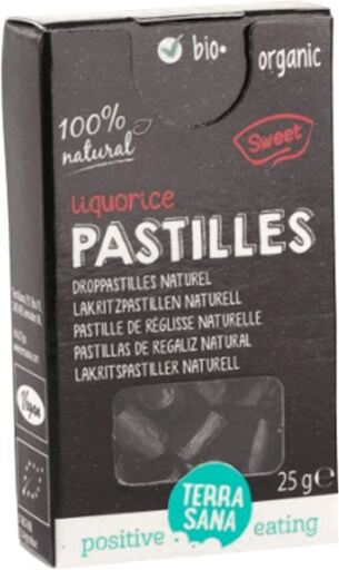 Pastillas De Regaliz Natural 25 G