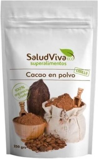 Salud Viva Cacao En Polvo 250gr. Eco