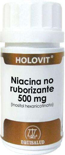 Equisalud Holovit Niacina No Ruborizante 500 Mg 50 Caps.