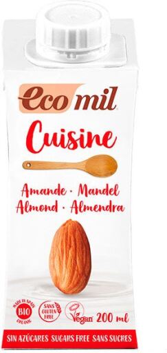 Nutriops Ecomil Cuisine Almond Nature 200ml