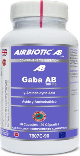 Airbiotic Gaba Ab 300 Mg 90 Capsulas