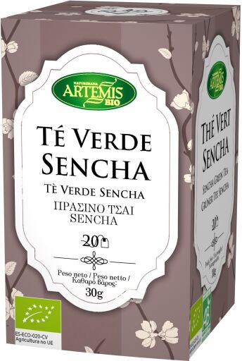 Artemis Bio Te Verde Sencha Eco 20 Filtros