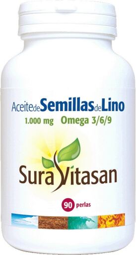Sura Vitasan Ac Semillas Lino 1000 Mg 90 Perlas