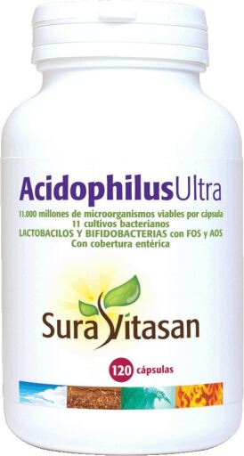 Sura Vitasan Acidophilus Ultra 120 Capsulas