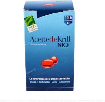 Aceite De Krill Nko 120 Capsulas De 500 Mg