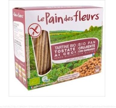 Le Pain des Fleurs Le Pain Des Fleurs - Pan Crujiente de Garbanzos Sin Gluten Bio 150 Gr