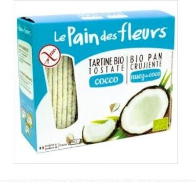Le Pain des Fleurs Le Pain Des Fleurs Pan Crujiente con Coco / Sin Gluten y Bio 150 Gr