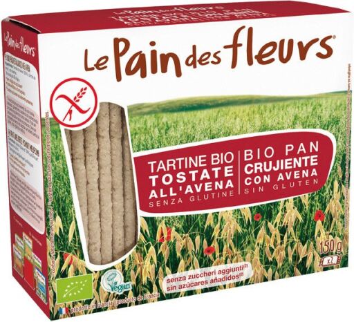 Le Pain des Fleurs Le Pain Des Fleurs Pan De Flores Con Avena Sin Gluten Bio 150 Gr