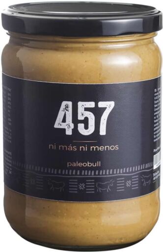 Paleobull 457 Crema de Cacahuete 100% Natural 500 gr
