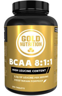 GoldNutrition BCAA 8:1:1 200 Tabletas