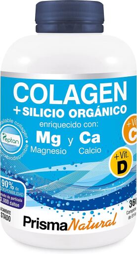 Prisma Natural Colageno Marino con Peptan + Silicio y Magnesio 180 comp
