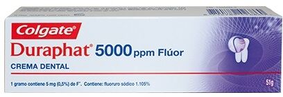 Duraphat 5000 ppm Fl&uacute;or Crema Dental 51 gr