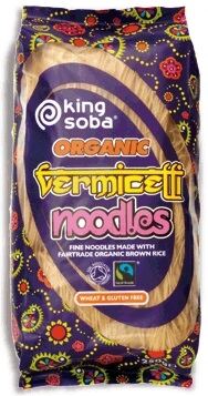 Fideos Vermicelli Integral Sin Gluten Bio 250 gr