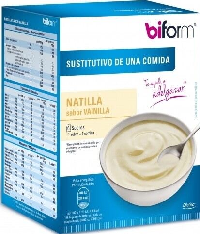 Dietisa Biform Natilla Vainilla 6 sobres x 50 gr