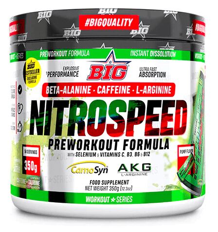 BIG Nitro Speed Pre-Workout 350 gr
