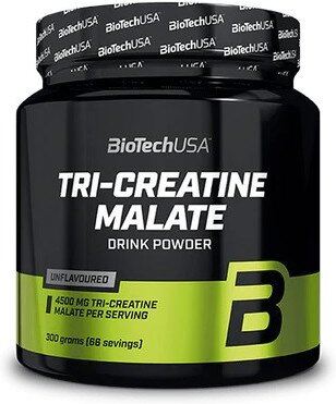 BioTech USA Tri-Creatine Malate 300 gr - Aumenta el Rendimiento F&iacute;sico