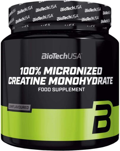 BioTech USA 100% Creatina Monohidrato Micronizada 500 gr